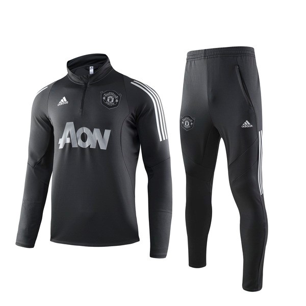 Chandal Manchester United 2019/20 Negro Gris